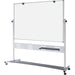 Bi-Office Evolution Mobile Whiteboard Freestanding Magnetic Enamel Double 90 (W) x 120 (H) cm