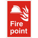 Fire Extinguisher Sign Fire Extinguisher Plastic 60 x 40 cm