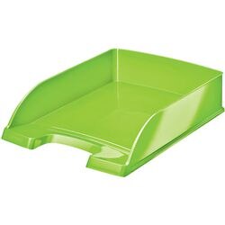 Leitz WOW Letter Tray 5226 A4 Green 25.5 x 35.7 x 7 cm