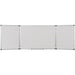 Bi-Office Earth Folding Whiteboard Magnetic Lacquered Steel Double 90 (W) x 60 (H) cm
