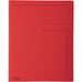 Exacompta Forever Square Cut Folder A4 Red Manila 280 gsm Pack of 100