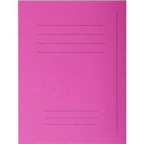 Exacompta Forever Square Cut Folder A4 Fuchsia Manila Recycled 100% 220 gsm Pack of 100