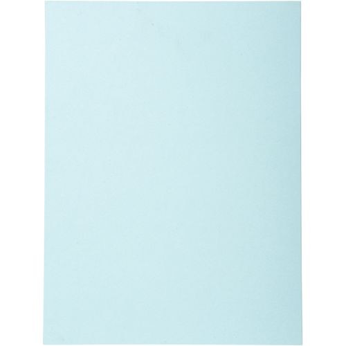 Exacompta Forever Square Cut Folder A4 Blue Manila Recycled 100% 220 gsm Pack of 500