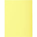 Exacompta Super Square Cut Folder A4 Canary Yellow Cardboard 160 gsm Pack of 500