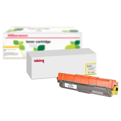 Viking TN-242-Y Compatible Brother Toner Cartridge Yellow