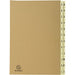 Exacompta Multipart File 22229E A4 Brown Cardboard
