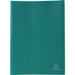Exacompta Display Book 8553E A4 Dark Green 50 Pockets Pack of 12