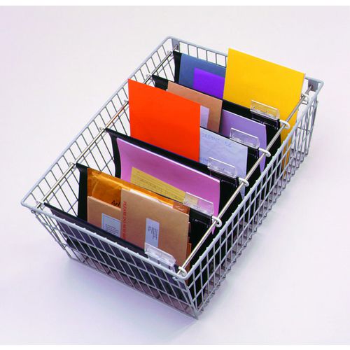 SLINGSBY Basket 365360 Steel White