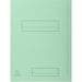Exacompta 2 Flap Folder 335004E A4 Light Green Cardboard 24 x 32 cm Pack of 250