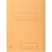 Exacompta 2 Flap Folder 335002E A4 Light Orange Cardboard 24 x 32 cm Pack of 250