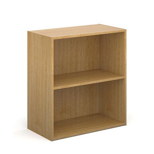 Dams International Bookcase with 1 Shelf Contract 25 756 x 408 x 830 mm Oak