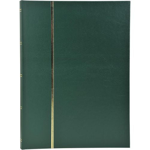 Stamp Album Faux Leather Cover Green 48 pages