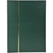 Stamp Album Faux Leather Cover Green 48 pages