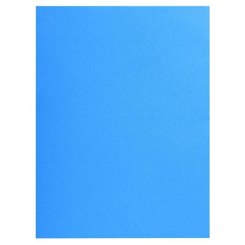 Exacompta Rock''s Square Cut Folder Blue Cardboard 210 gsm Pack of 100