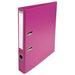 Exacompta PremTouch Lever Arch File A4 50 mm Fuchsia 2 ring 53547E Cardboard, PVC (Polyvinyl Chloride) Portrait Pack of 10