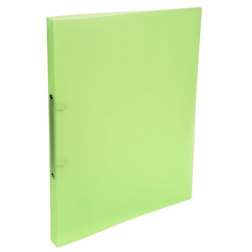 Exacompta Ring Binder Chromaline 54163E Polypropylene A4 15 mm 2 ring Green Pack of 25