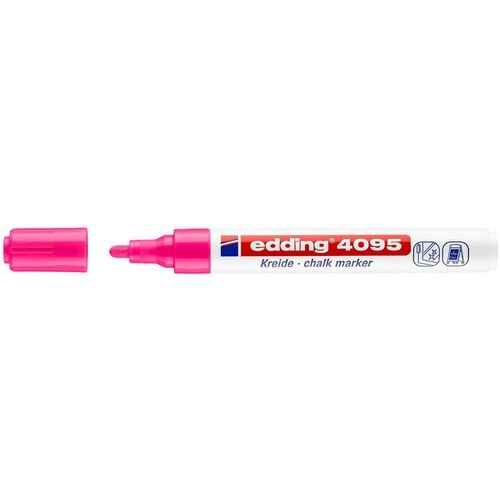 edding 4095 Chalk Marker Medium Round Neon Pink