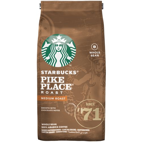 Starbucks Pike Place Caffeinated Coffee Beans Pouch 200 g