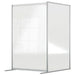 Nobo Freestanding Protective Room Divider Screen Premium Plus Modular System Extension 1200 x 1800 x 600mm Aluminium, Plexiglass Acrylic Silver Anodised