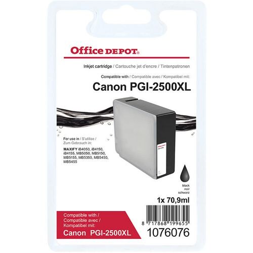 Office Depot PGI-2500XL Compatible Canon Ink Cartridge Black