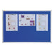 Franken X-tra!Line Wall Mounted Felt Pin Board PT131203 600 x 450mm Blue, Silver