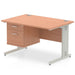 Dynamic Desk Impulse MI001768 Brown 1200 mm (W) x 800 mm (D) x 730 mm (H)