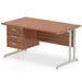Dynamic Desk Impulse MI001928 Brown 1400 mm (W) x 800 mm (D) x 730 mm (H)