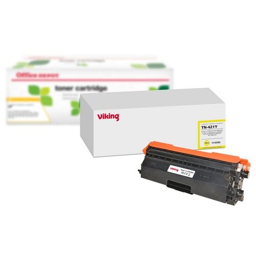 Viking TN-421Y Compatible Brother Toner Cartridge Yellow