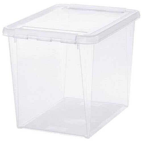 SmartStore Home Storage Box 25 L With Lid Transparent 30 x 40 x 32 cm