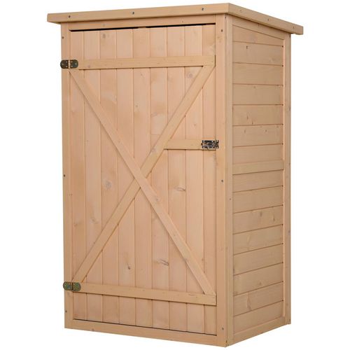 OutSunny Outdoor Storage Box Natural 1150 x 560 x 750 mm