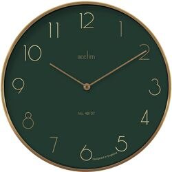 Acctim Wall Clock 29515 35 x 35 x 4 x 35 cm Brushed Brass