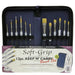 Royal & Langnickel Paint Brush Set Keep N Carry Pack of 12