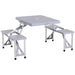 OutSunny Picnic Table 84B-363 Aluminum