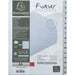 Exacompta Index Tabs A4+ Grey 1 to 15