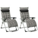 OutSunny Lounger 84B-536V70 Metal, Texteline, Polyester, PP Dark Grey