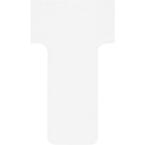 Nobo Size 1 T-Cards White Pack of 100