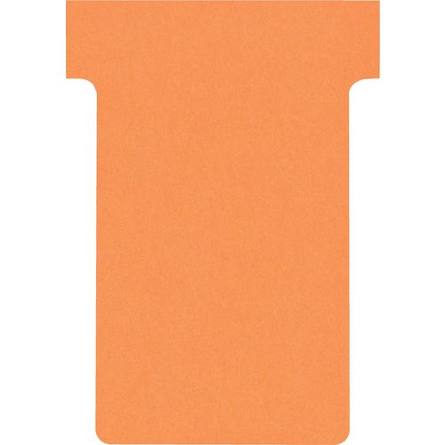 Nobo Size 2 T-Cards Orange Pack of 100