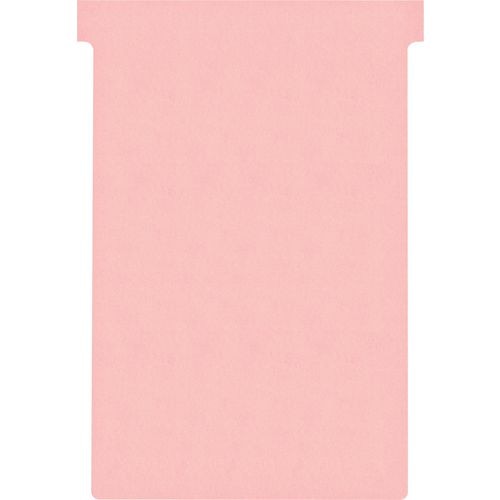 Nobo Size 4 T-Cards Pink Pack of 100