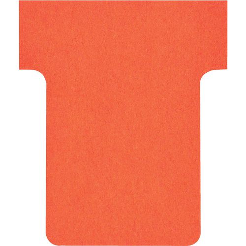 Nobo Size 1.5 T-Cards Red Pack of 100