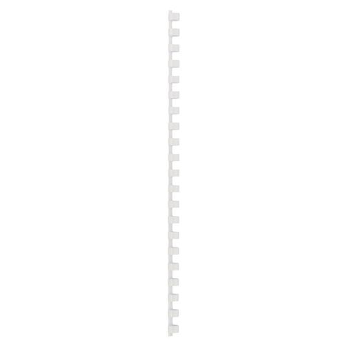 Binding Combs 8 mm A4 for 45 Sheets White Pack of 100