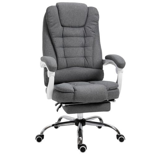 Vinsetto Office Chair Grey, White 921-223V70 540 x 510 mm