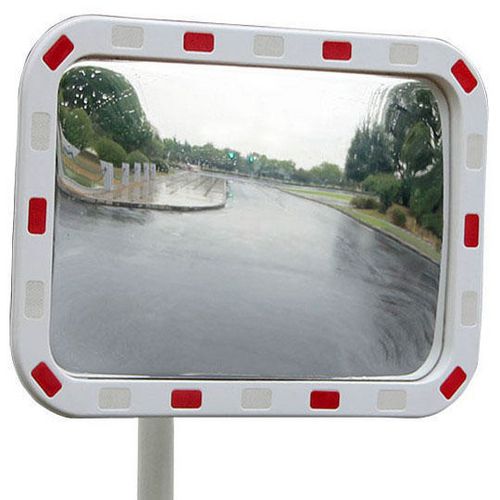 GPC Rectangular Reflective Traffic Mirror, 600 x 400mm