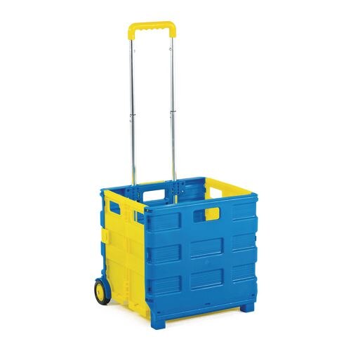 GPC Folding Box Truck Blue, Yellow 25kg Capacity