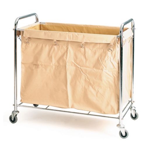 GPC Rectangular Folding Laundry Trolley 150kg Capacity 560 x 880 x 920mm