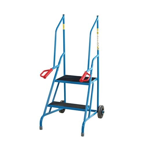 GPC Dock Step 2 Tread Phenolic Tread Painted Finish 150 kg Blue