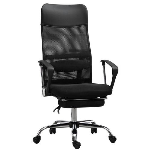 Vinsetto Office Chair Black Polyester, Metal, PVC, Nylon 921-316V70