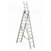 Ladder Aluminium 150 kg 7 Steps 1890 x 470 x 140 mm