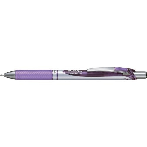 Pentel EnerGel Rollerball Pen 0.4 mm Medium Purple BL77-VO