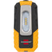Brennenstuhl LED battery hand lamp HL DA 40 MH / robust battery work lamp with switch and integrated magnet 100 lm black