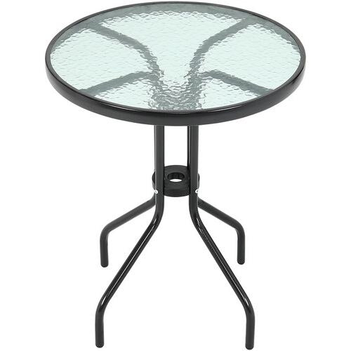 Living and Home Table LG0785 Metal 600 x 600 x 710 mm